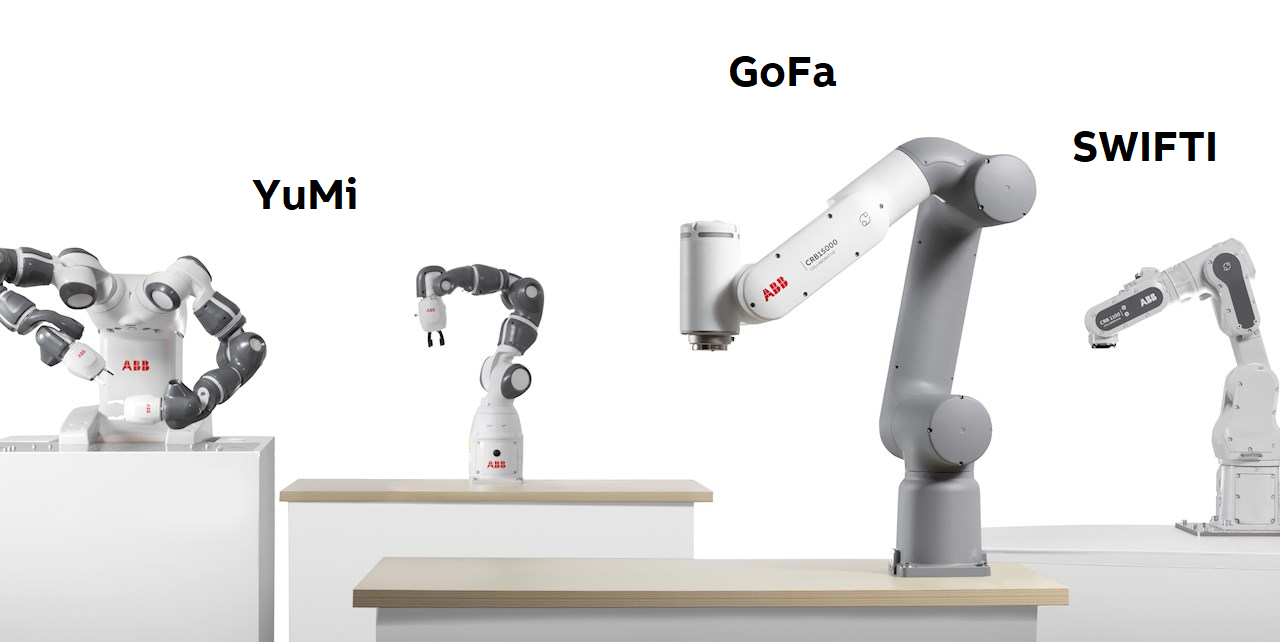 kolaboratívne roboty ABB gofa swifti yumi